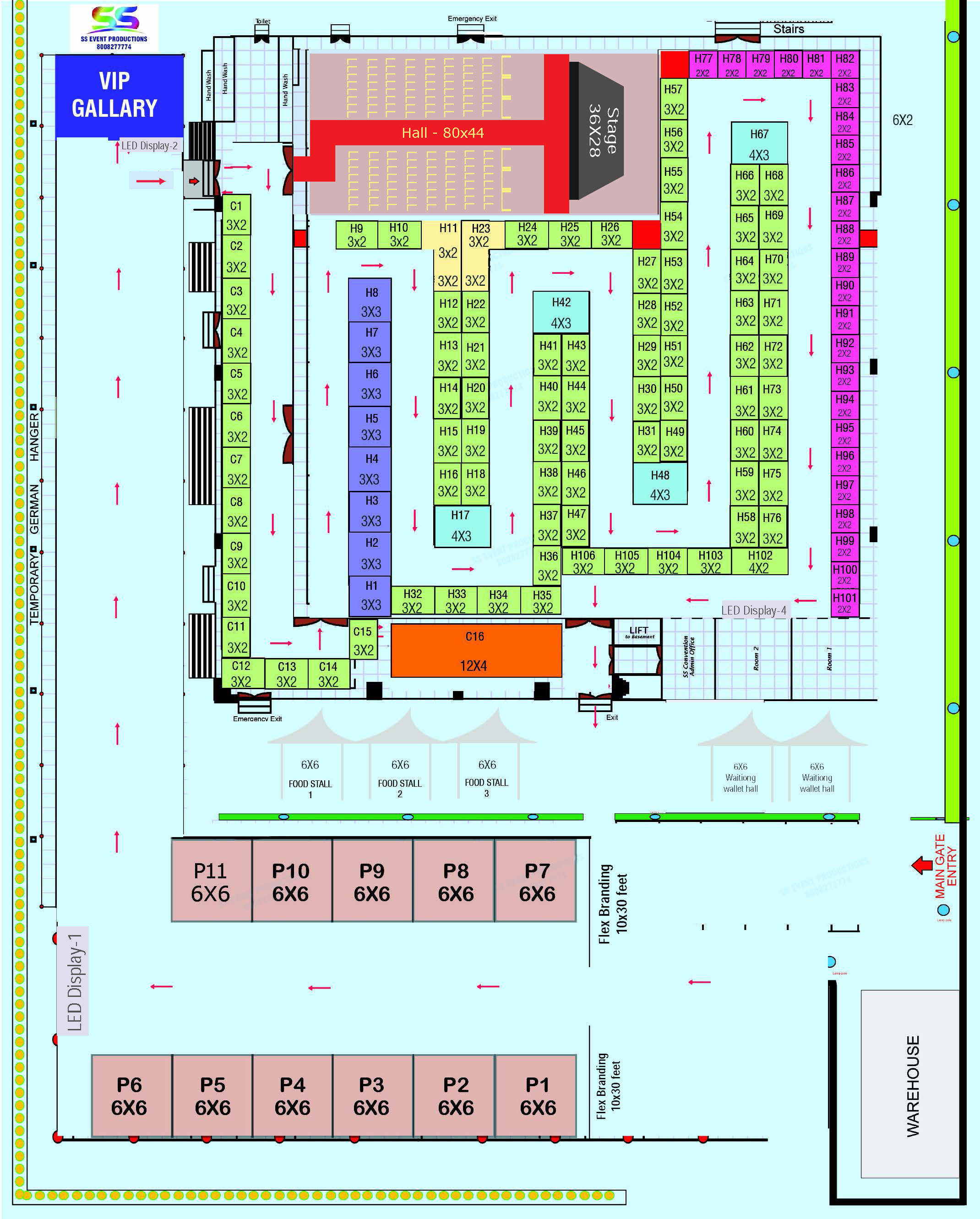 Stall Layout